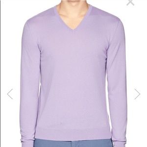 Ralp Lauren Purple Label Cashmere lavender Sweater